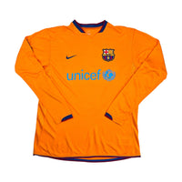 2006/07 Barcelona Away Football Shirt (L) Nike #3 Thiago Motta - Football Finery - FF204247