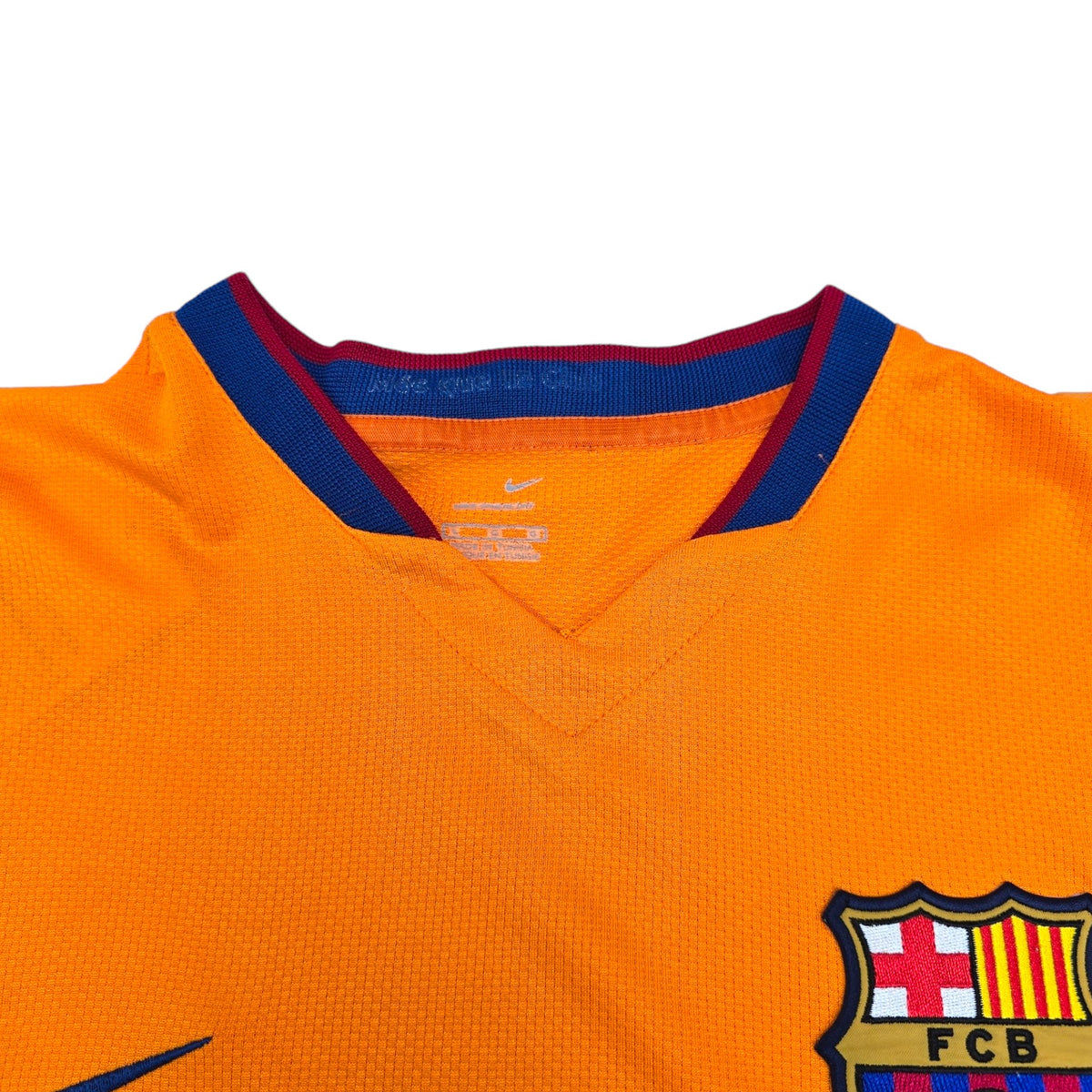 2006/07 Barcelona Away Football Shirt (L) Nike #3 Thiago Motta - Football Finery - FF204247