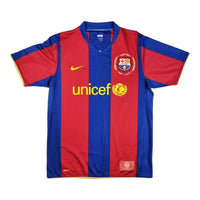 2006/07 Barcelona Home Football Shirt (M) Nike #7 Larsson - Football Finery - FF202418