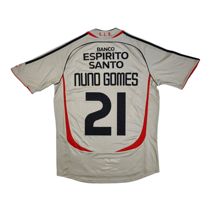 2006/07 Benfica Away Football Shirt (XL) Adidas #21 Nuno Gomes - Football Finery - FF202839