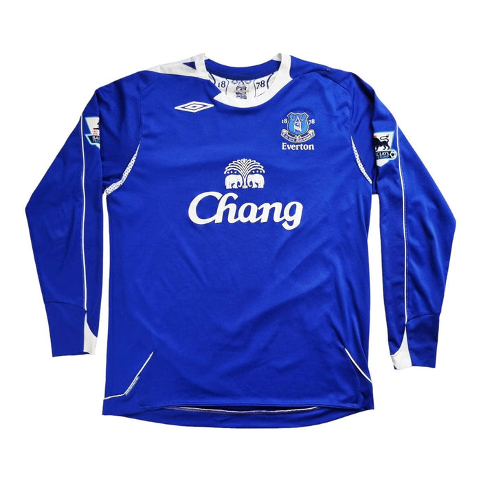 2006/07 Everton Home Football Shirt (L) Umbro #17 Cahill - Football Finery - FF202334