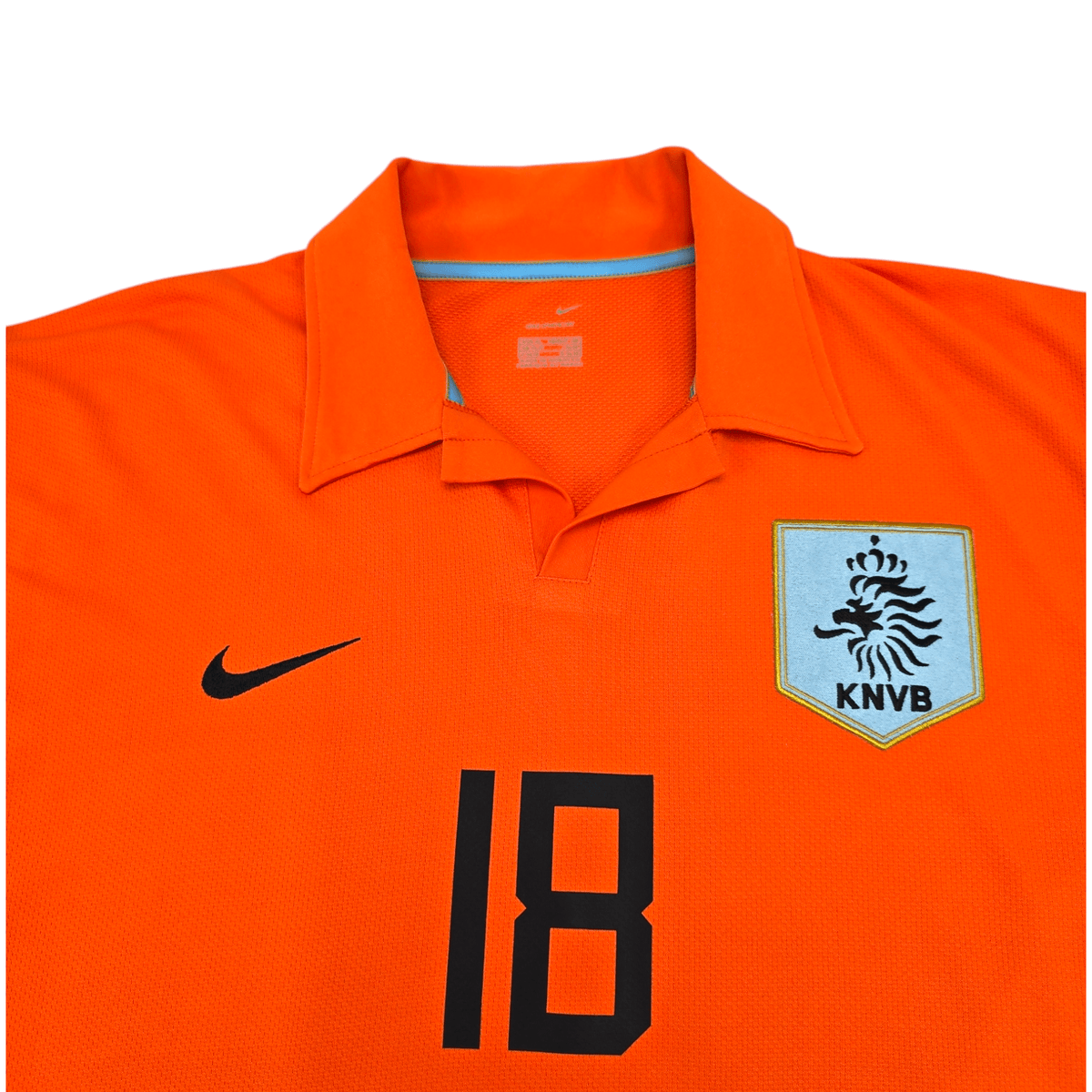 2006/07 Holland Home Football Shirt (XL) Nike #18 van Bommel - Football Finery - FF204577