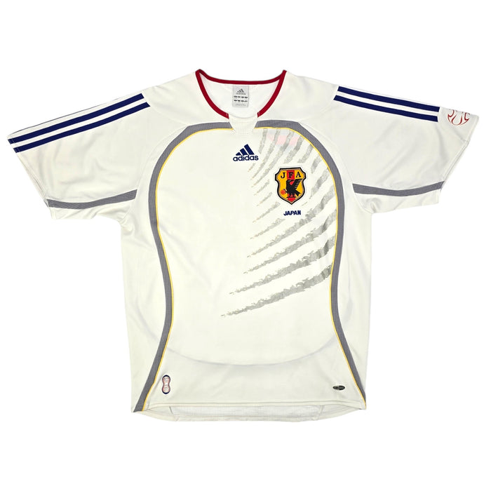 2006/07 Japan Away Football Shirt (L) Adidas - Football Finery - FF204293