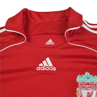 2006/07 Liverpool Home Football Shirt (M) Adidas #8 Gerrard - Football Finery - FF202937