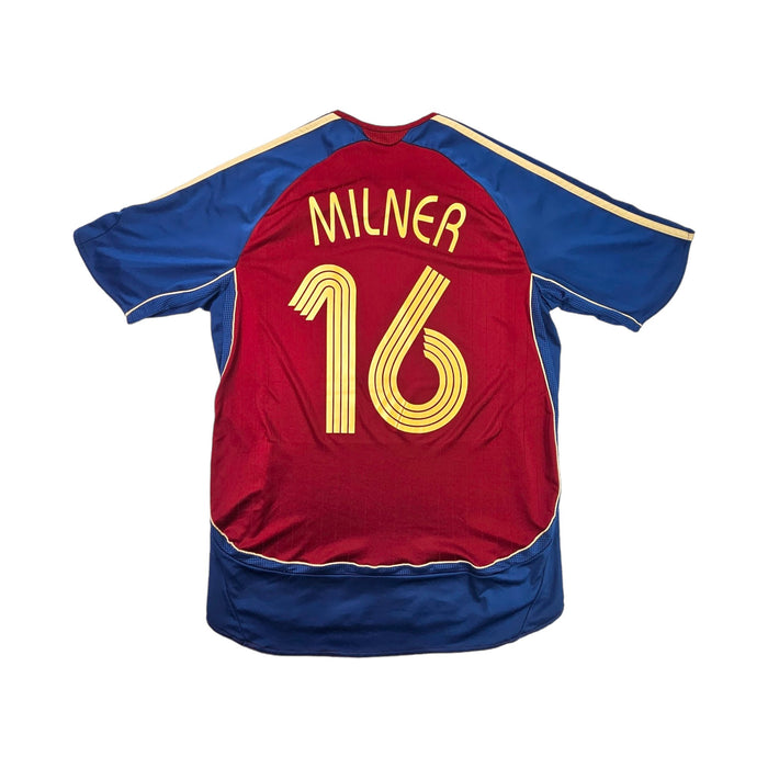 2006/07 Newcastle United Away Football Shirt (M) Adidas #16 Milner - Football Finery - FF203260