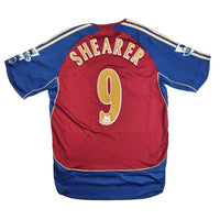 2006/07 Newcastle United Away Football Shirt (M) Adidas #9 Shearer - Football Finery - FF202447