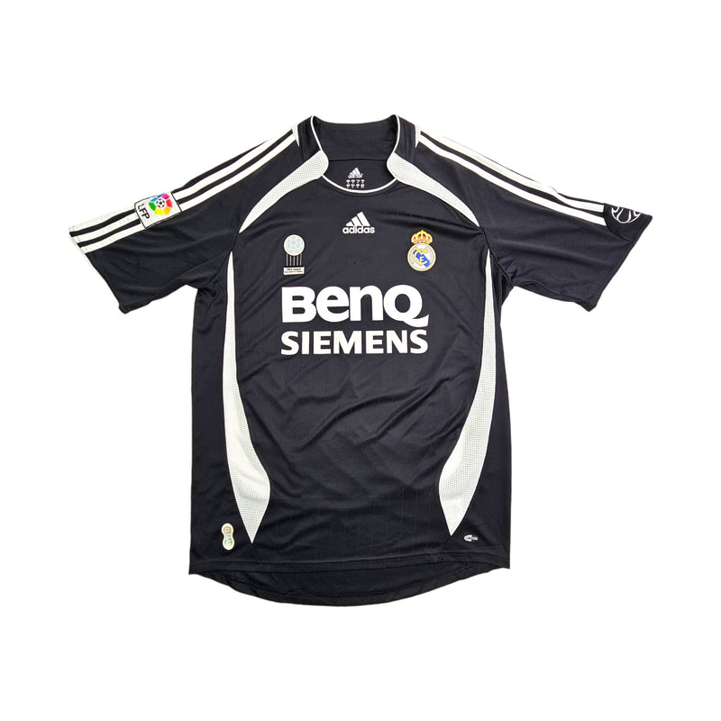 2006/07 Real Madrid Away Football Shirt (M) Adidas #23 Beckham - Football Finery - FF203705