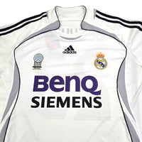 2006/07 Real Madrid Home Football Shirt (L) Adidas #23 Beckham - Football Finery - FF203523