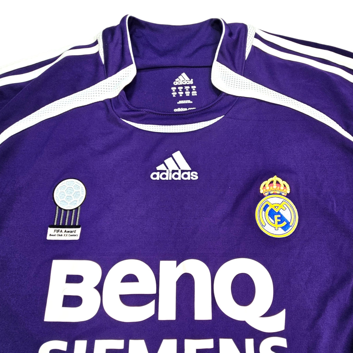 2006/07 Real Madrid Third Football Shirt (XL) Adidas - Football Finery - FF202551