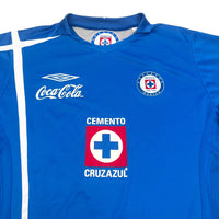 2006/08 Cruz Azul Home Football Shirt (L) Umbro # 9 - Football Finery - FF202770