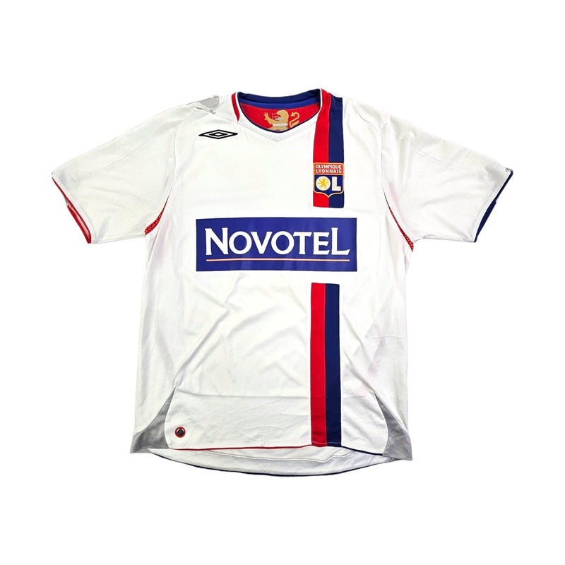 2006/08 Olympique Lyonnais Home Football Shirt (L) Umbro #10 Benzema - Football Finery - FF203589