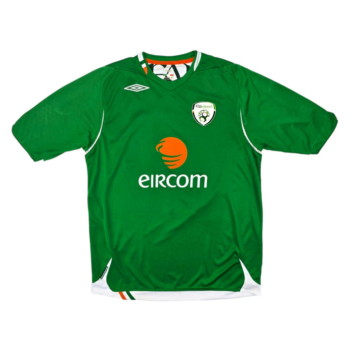 2006/08 Republic of Ireland Home Football Shirt (L) Umbro #10 Keane - Football Finery - FF203918