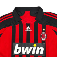 2007/08 AC Milan Home Football Shirt (L) Adidas #10 Seedorf - Football Finery - FF204003