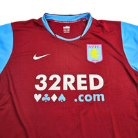 2007/08 Aston Villa Home Football Shirt (L) Nike - Football Finery - FF203570