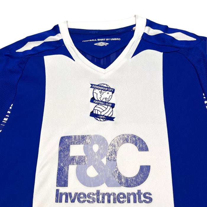 2007/08 Birmingham City Home Football Shirt (S) Umbro - Football Finery - FF202340