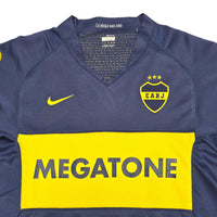 2007/08 Boca Juniors Home Football Shirt (M) Nike - Football Finery - FF204185