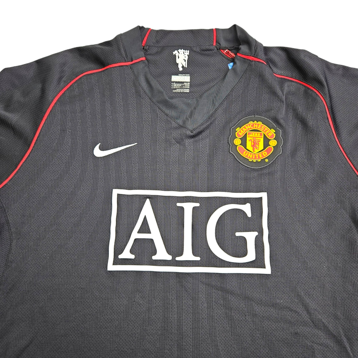 2007/08 Manchester United Away Football Shirt (L) Nike #7 Ronaldo - Football Finery - FF203754