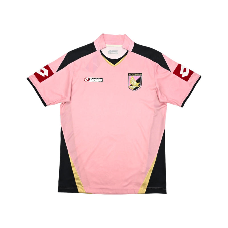 2007/08 Palermo Home Football Shirt (M) Lotto #7 Cavani - Football Finery - FF203836