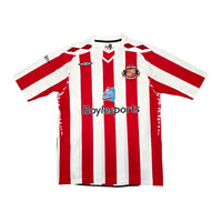 2007/08 Sunderland Home Football Shirt (L) Umbro #42 Henderson - Football Finery - FF203930