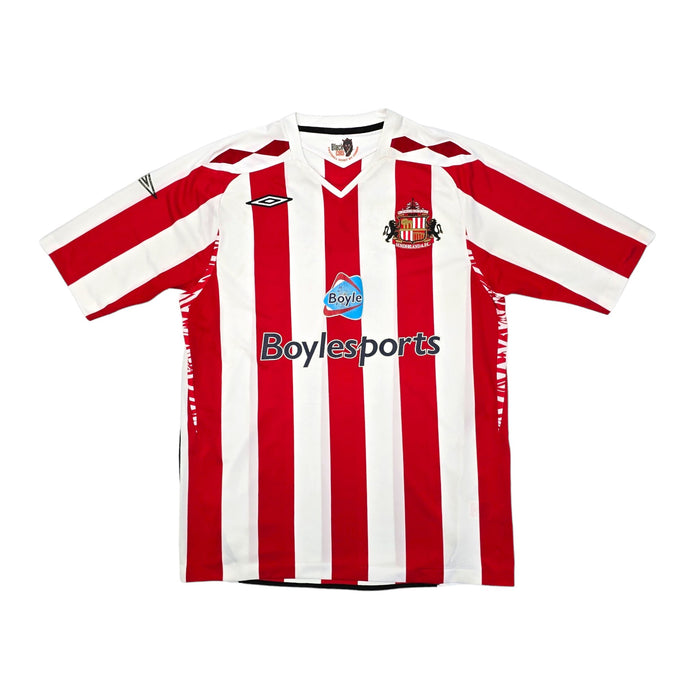 2007/08 Sunderland Home Football Shirt (L) Umbro #42 Henderson - Football Finery - FF203930