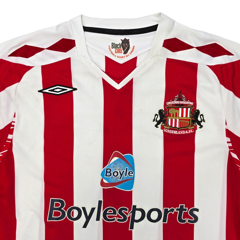 2007/08 Sunderland Home Football Shirt (L) Umbro #42 Henderson - Football Finery - FF203930