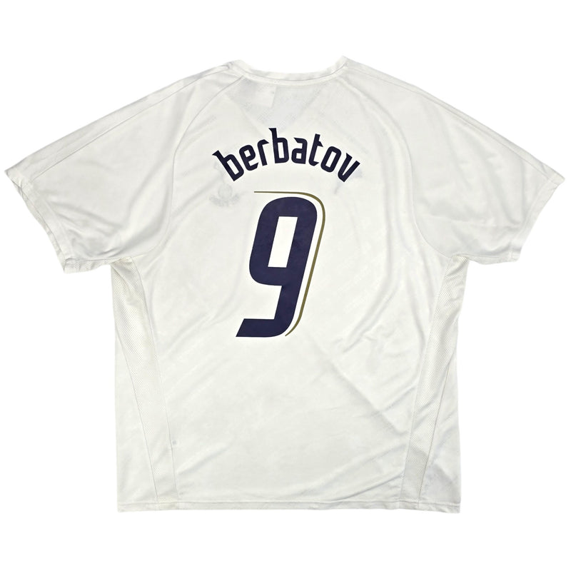 2007/08 Tottenham Hotspur Home Football Shirt (2XL) Puma #9 Berbatov (125 Years) - Football Finery - FF204333