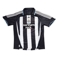 2007/8 Newcastle United Home Football Shirt (L) Adidas #11 Duff - Football Finery - FF202304