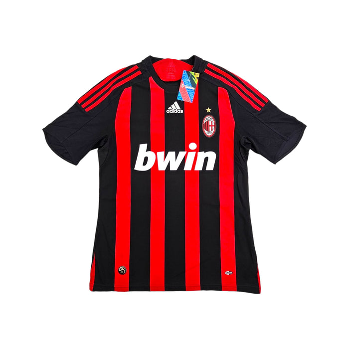 2008/09 AC Milan Home Football Shirt (M) Adidas #10 Seedorf - Football Finery - FF203606