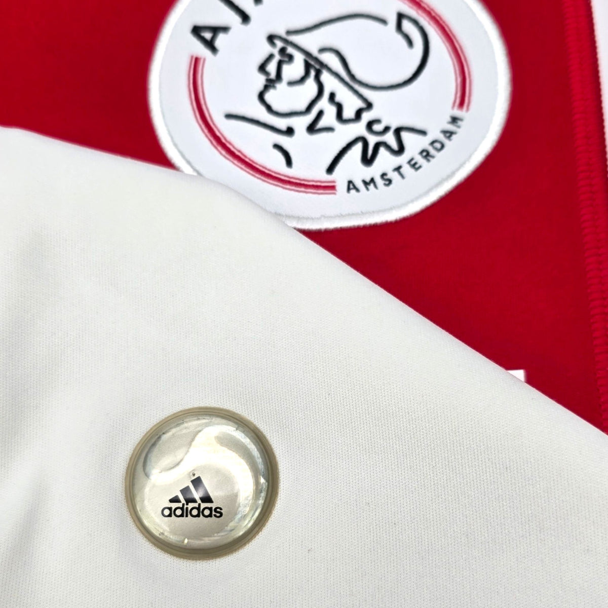 2008/09 Ajax Home Football Shirt (L) Adidas #16 Suarez - Football Finery - FF203899