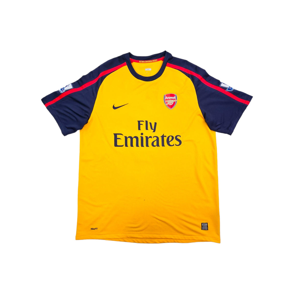 2008/09 Arsenal Away Football Shirt (XL) Nike # 8 Nasri - Football Finery - FF203243