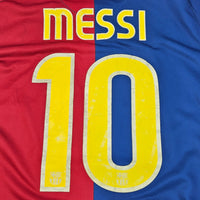 2008/09 Barcelona Home Football Shirt (S) Nike #10 Messi - Football Finery - FF203897