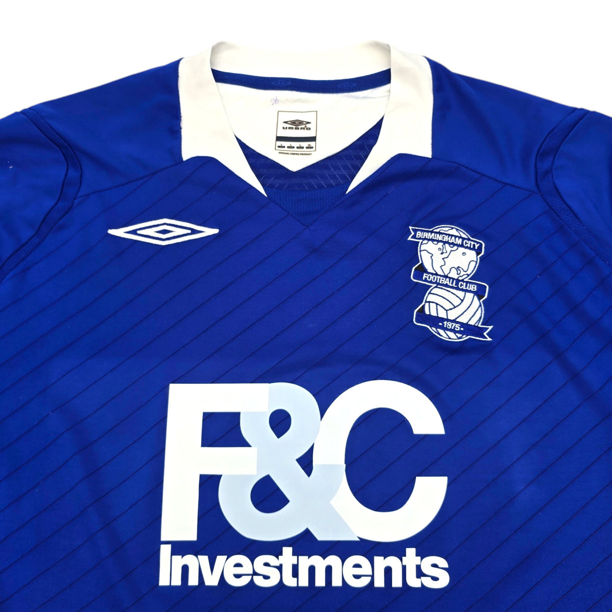 2008/09 Birmingham City Home Football Shirt (L) Umbro #9 Phillips - Football Finery - FF204336