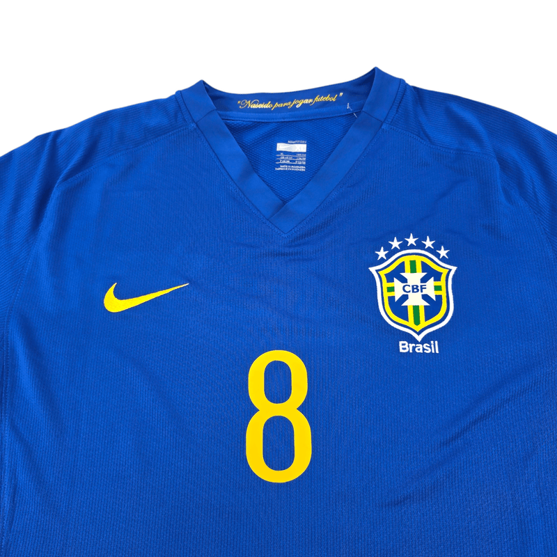 2008/09 Brazil Away Football Shirt (XL) Nike #8 Kaka (BNWTs) - Football Finery - FF300418