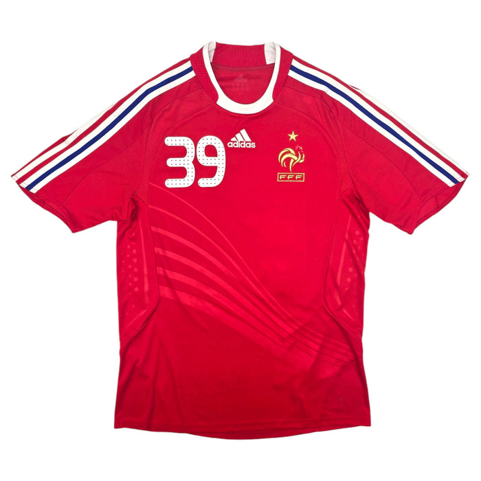 2008/09 France Away Football Shirt (M) Adidas #39 Anelka - Football Finery - FF204323