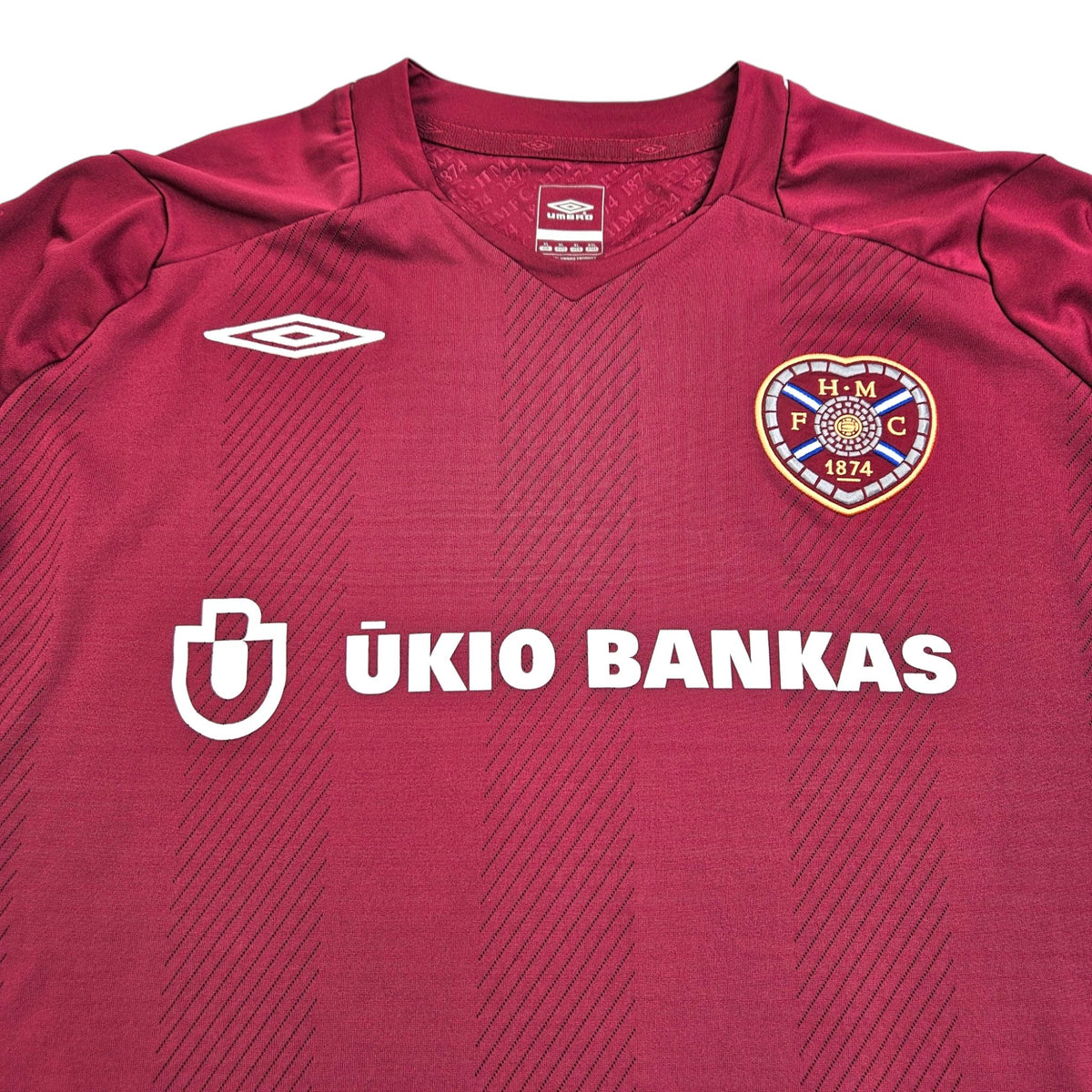 2008/09 Hearts Home Football Shirt (XL) Umbro - Football Finery - FF203454