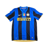 2008/09 Inter Milan Home Football Shirt (L) Nike #8 Ibrahimovic - Football Finery - FF203672