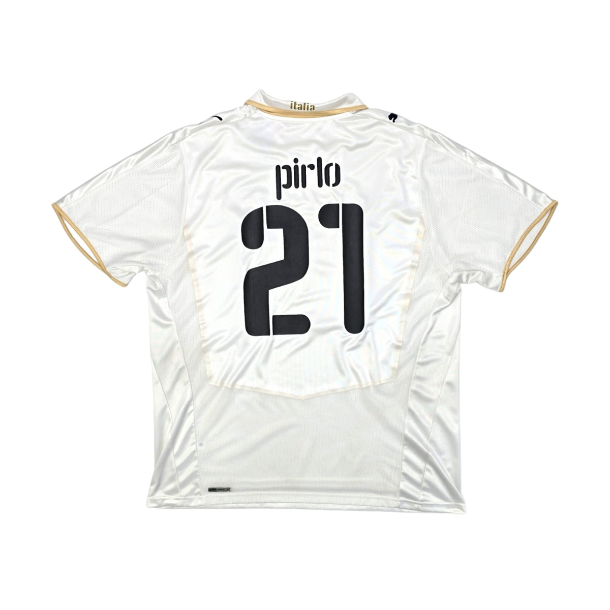 2008/09 Italy Away Football Shirt (XL) Puma #21 Pirlo - Football Finery - FF203868