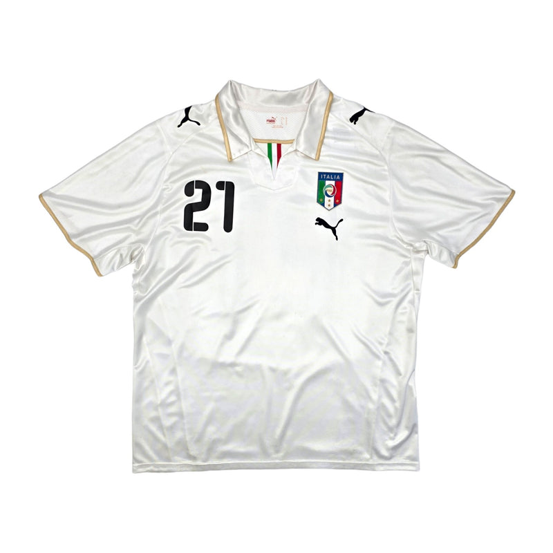 2008/09 Italy Away Football Shirt (XL) Puma #21 Pirlo - Football Finery - FF203868