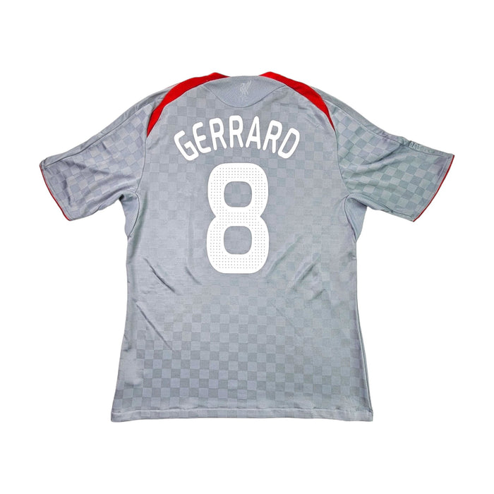 2008/09 Liverpool Away Football Shirt (L) Adidas #8 Gerrard - Football Finery - FF203434