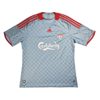 2008/09 Liverpool Away Football Shirt (L) Adidas - Football Finery - FF202967