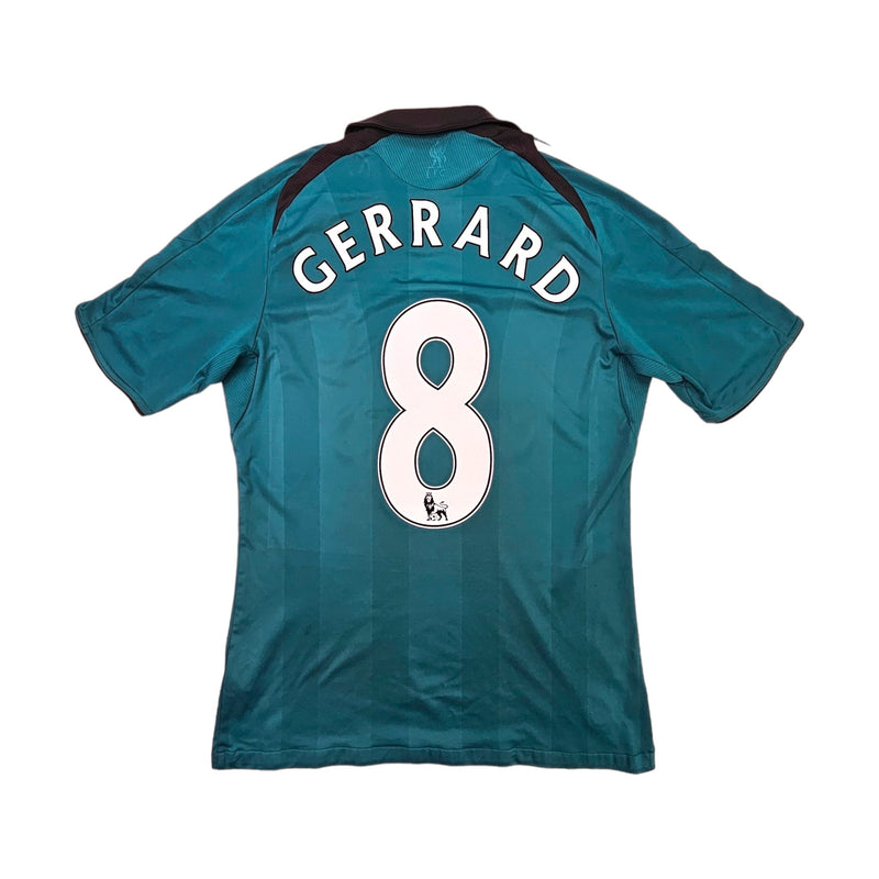 2008/09 Liverpool Third Football Shirt (S) Adidas #8 Gerrard - Football Finery - FF203446