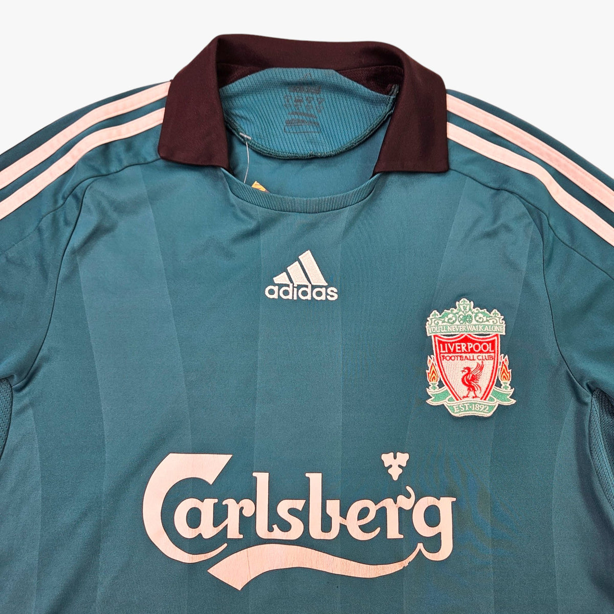 2008/09 Liverpool Third Football Shirt (S) Adidas #8 Gerrard - Football Finery - FF203446