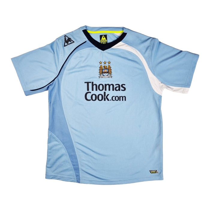 2008/09 Manchester City Home Football Shirt (L) Le Coq Sportif - Football Finery - FF202562