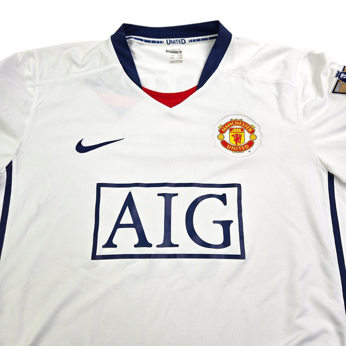 2008/09 Manchester United Away Football Shirt (L) Nike #9 Berbatov - Football Finery - FF203755