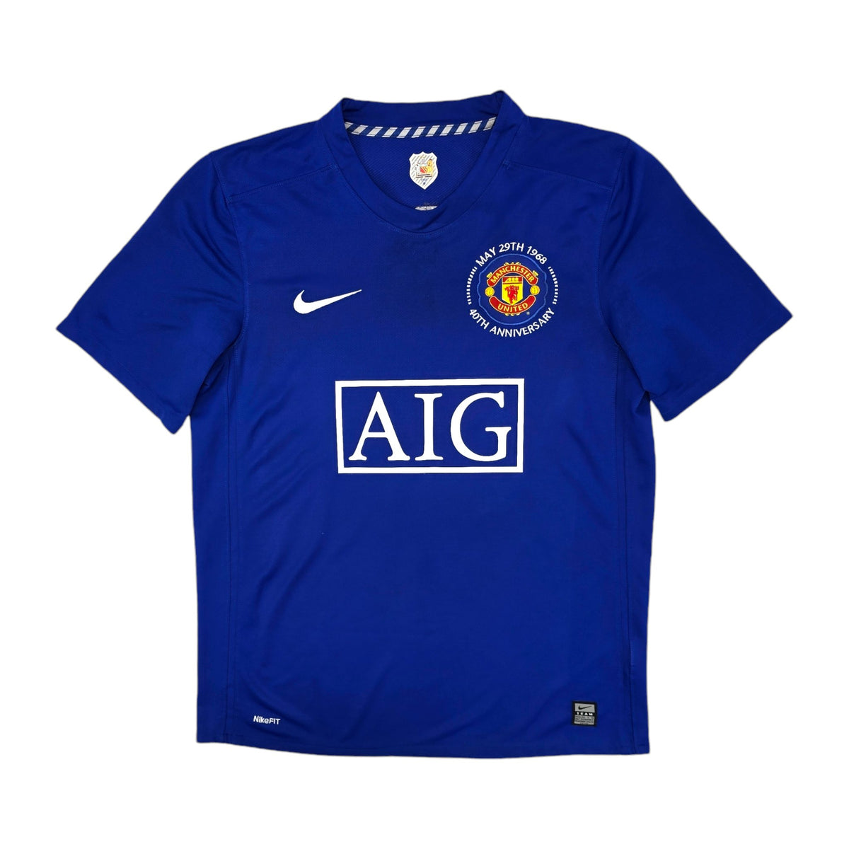 2008/09 Manchester United Away Football Shirt (M) Nike #7 Ronaldo - Football Finery - FF204258