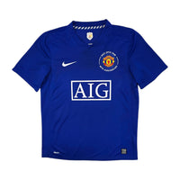 2008/09 Manchester United Away Football Shirt (M) Nike #7 Ronaldo - Football Finery - FF204258