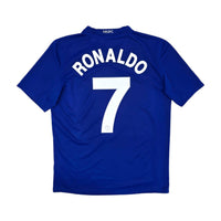 2008/09 Manchester United Away Football Shirt (M) Nike #7 Ronaldo - Football Finery - FF204258