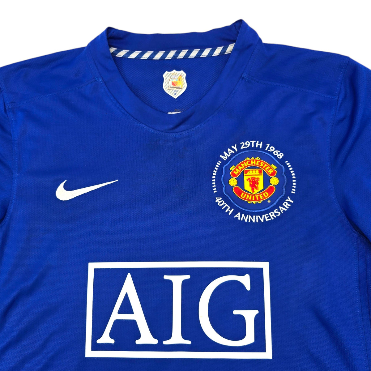 2008/09 Manchester United Away Football Shirt (M) Nike #7 Ronaldo - Football Finery - FF204258