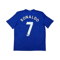 2008/09 Manchester United Third Football Shirt (L) Nike #7 Ronaldo - Football Finery - FF203926