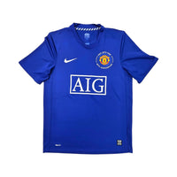 2008/09 Manchester United Third Football Shirt (M) Nike #7 Ronaldo (40th Anniversary) - Football Finery - FF203263